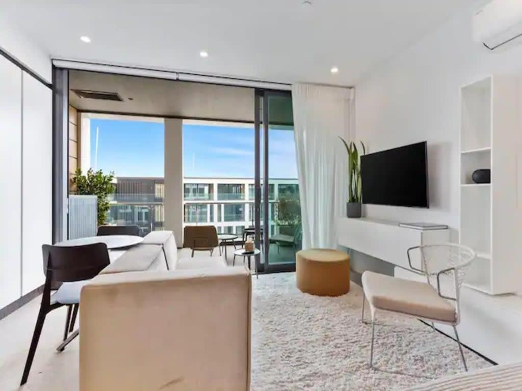 Sleek Modern Studio With Balcony Auckland Luaran gambar